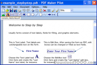 PDFMakerPilot screenshot